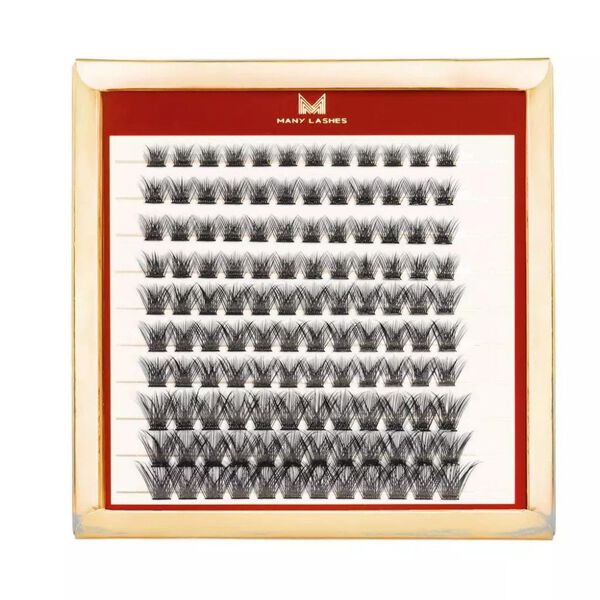 

Набор ресниц для макияжа, c-curl - натуральный изгиб, 1 комплект Many Beauty Master box v-lashes obsession