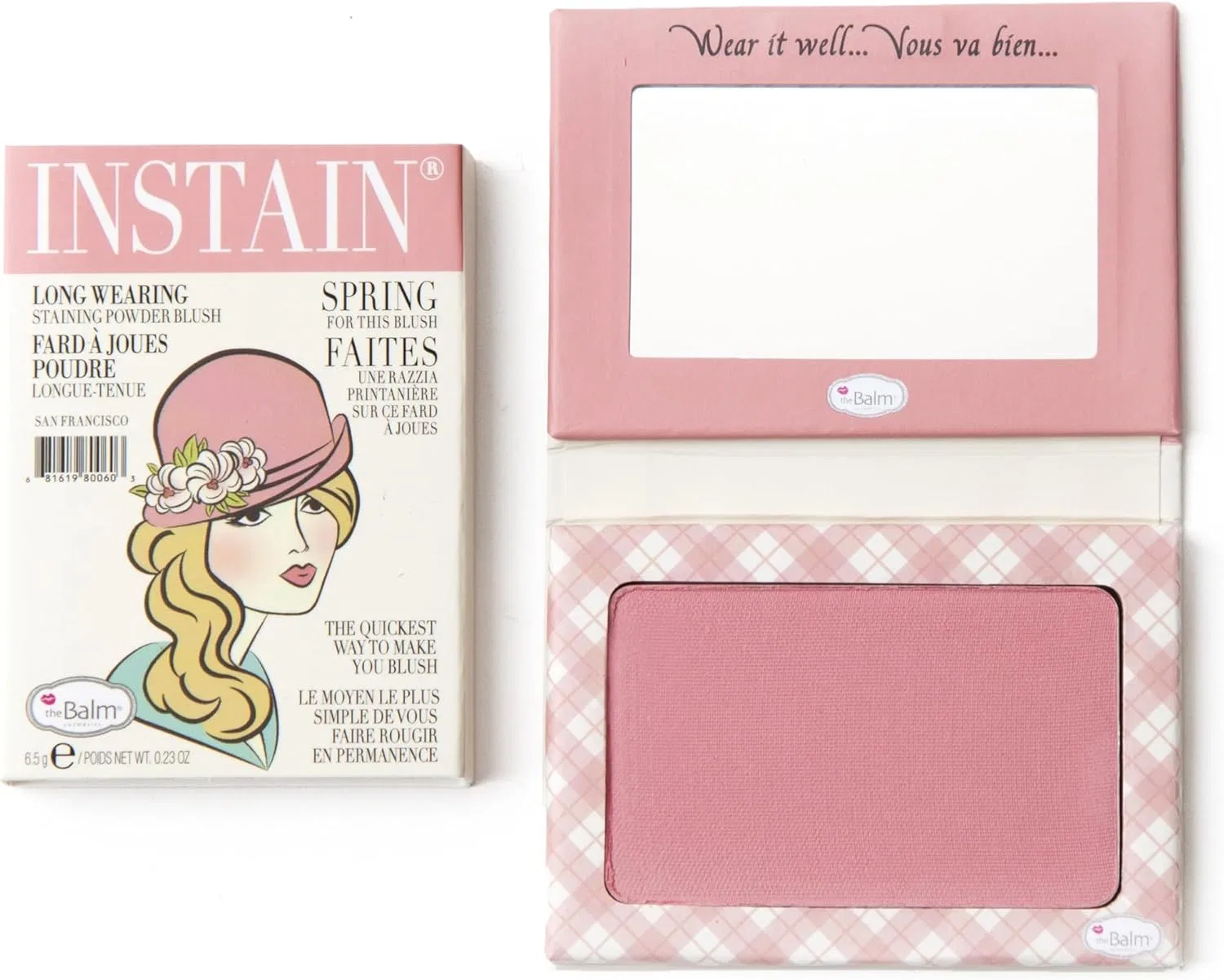 Румяна theBalm Instain Petal Pink 8.5 г