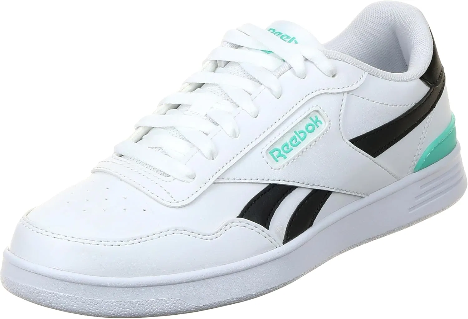 Кроссовки для тенниса Reebok Court Advance, белый черный Teamteal