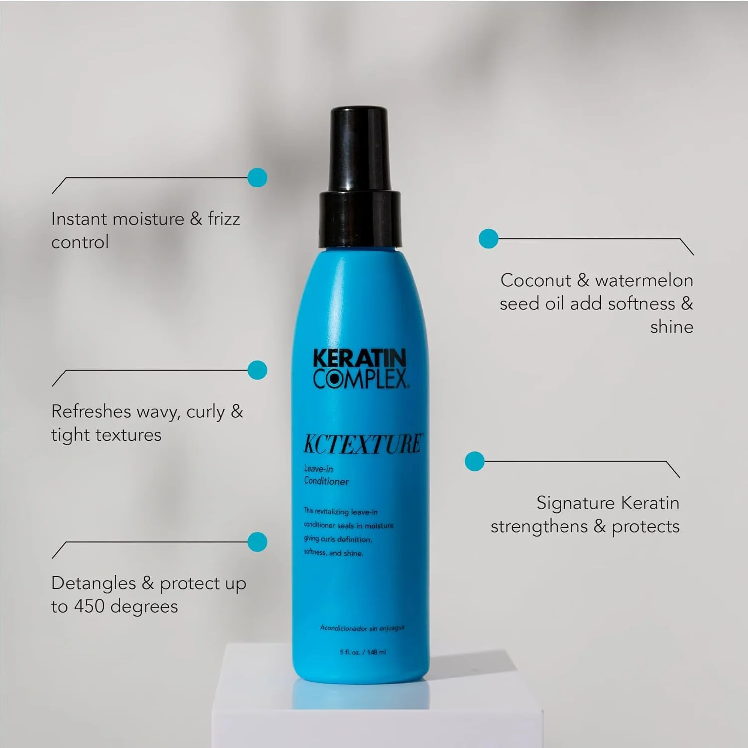 Keratin Complex - KCTEXTURE Несмываемый кондиционер - 140 мл — фото 3