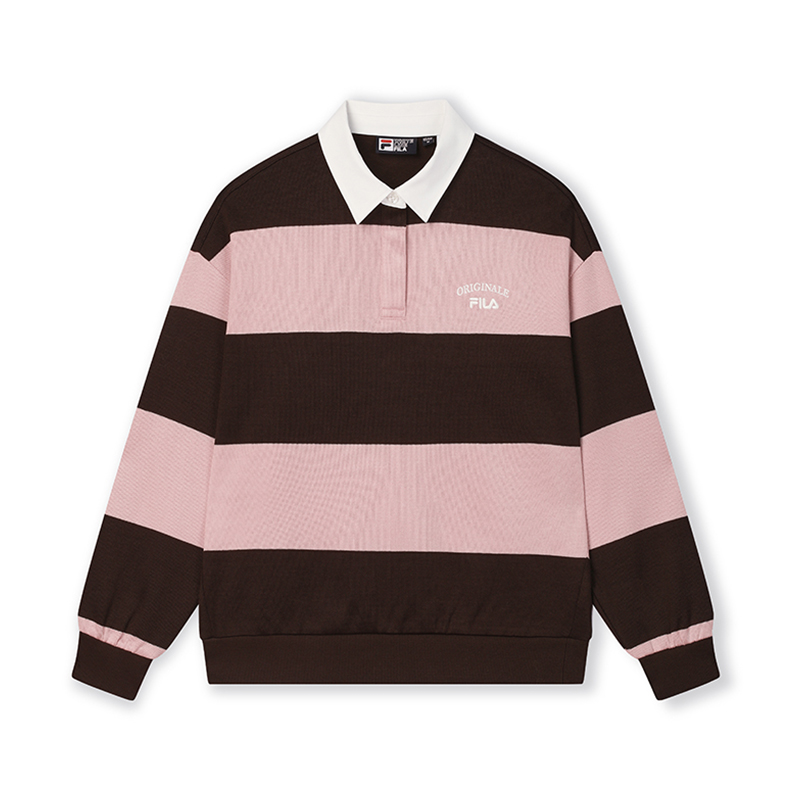 

FILA Футболка-поло женская coffee brown umber