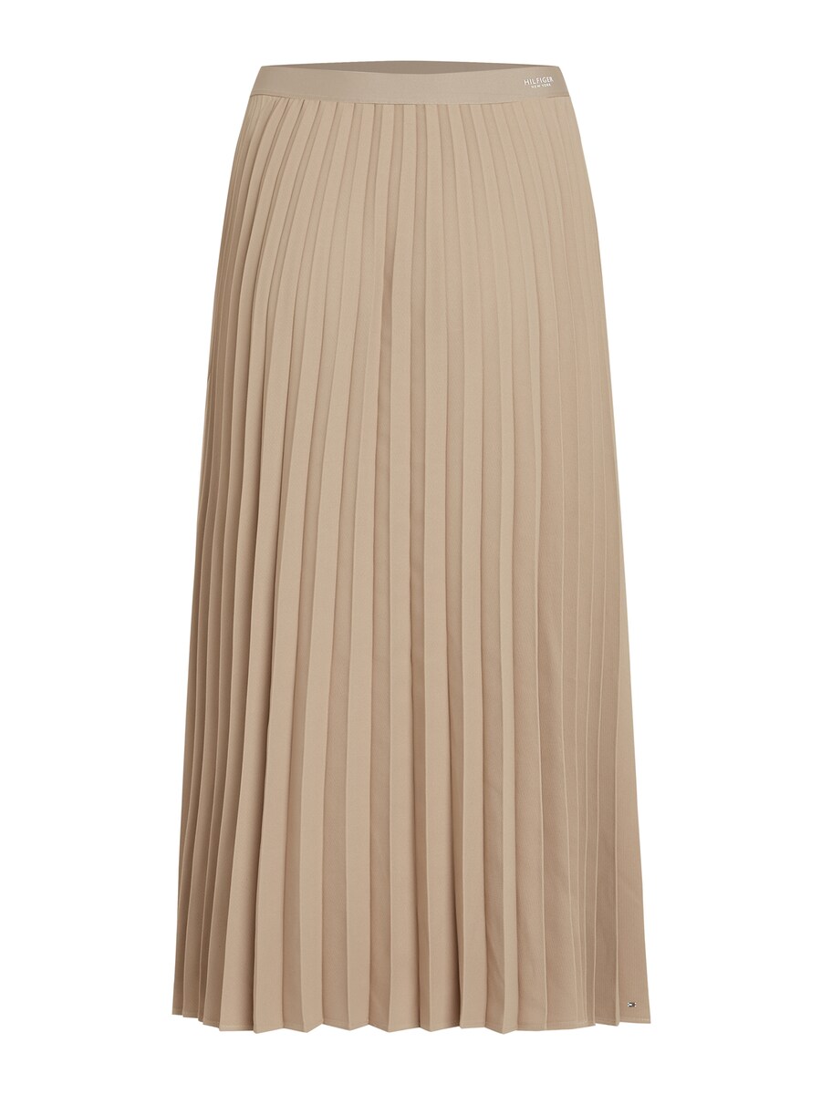 

Юбка миди TOMMY HILFIGER Skirt FLUID PLEATED PULL ON MIDI SKIRT, бежевый