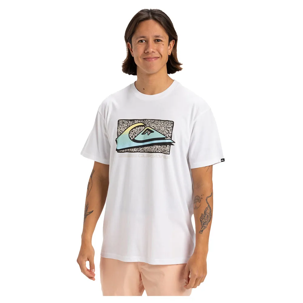 

Футболка с коротким рукавом Quiksilver Retro Fade, белый