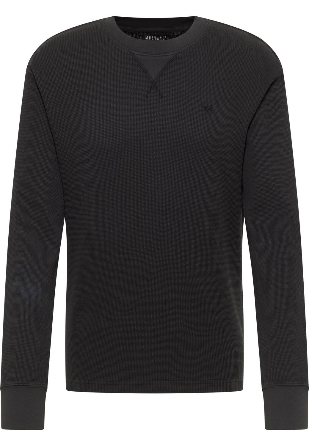 

MUSTANG Свитшот 'Asheville' в черном цвете, Черный, MUSTANG Свитшот 'Asheville' в черном цвете