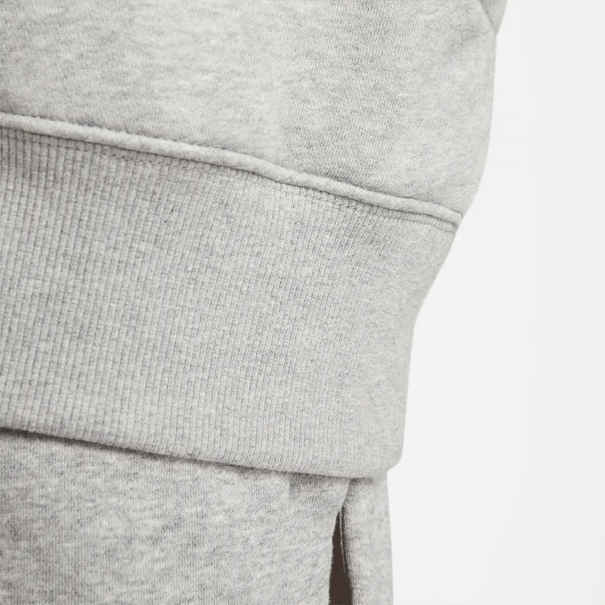 Худи Nike Sportswear Phoenix Fleece Oversized Full-Zip, серый/серый — фото 3