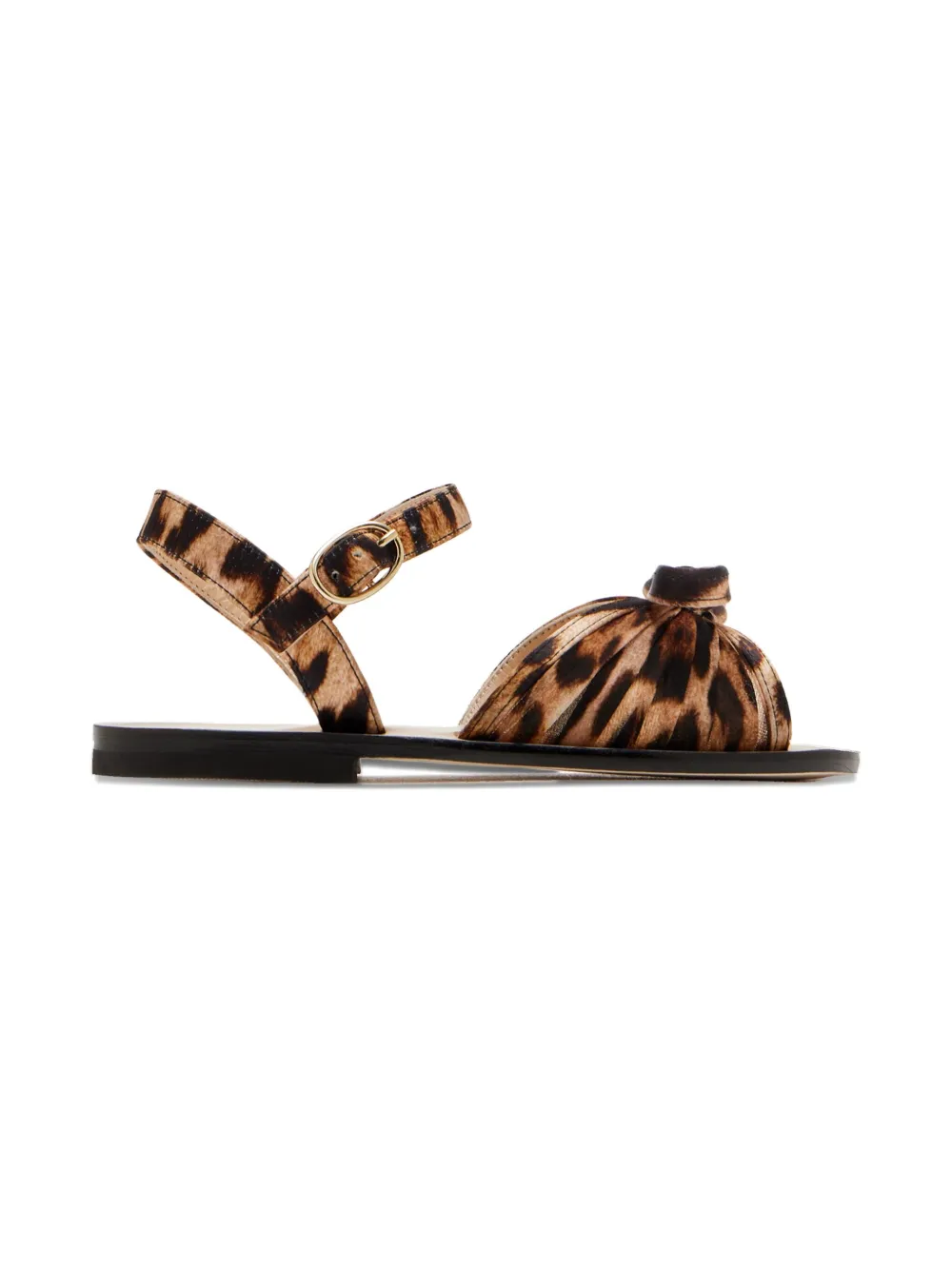 

Босоножки Katy с леопардовым принтом Andrea Wazen, коричневый