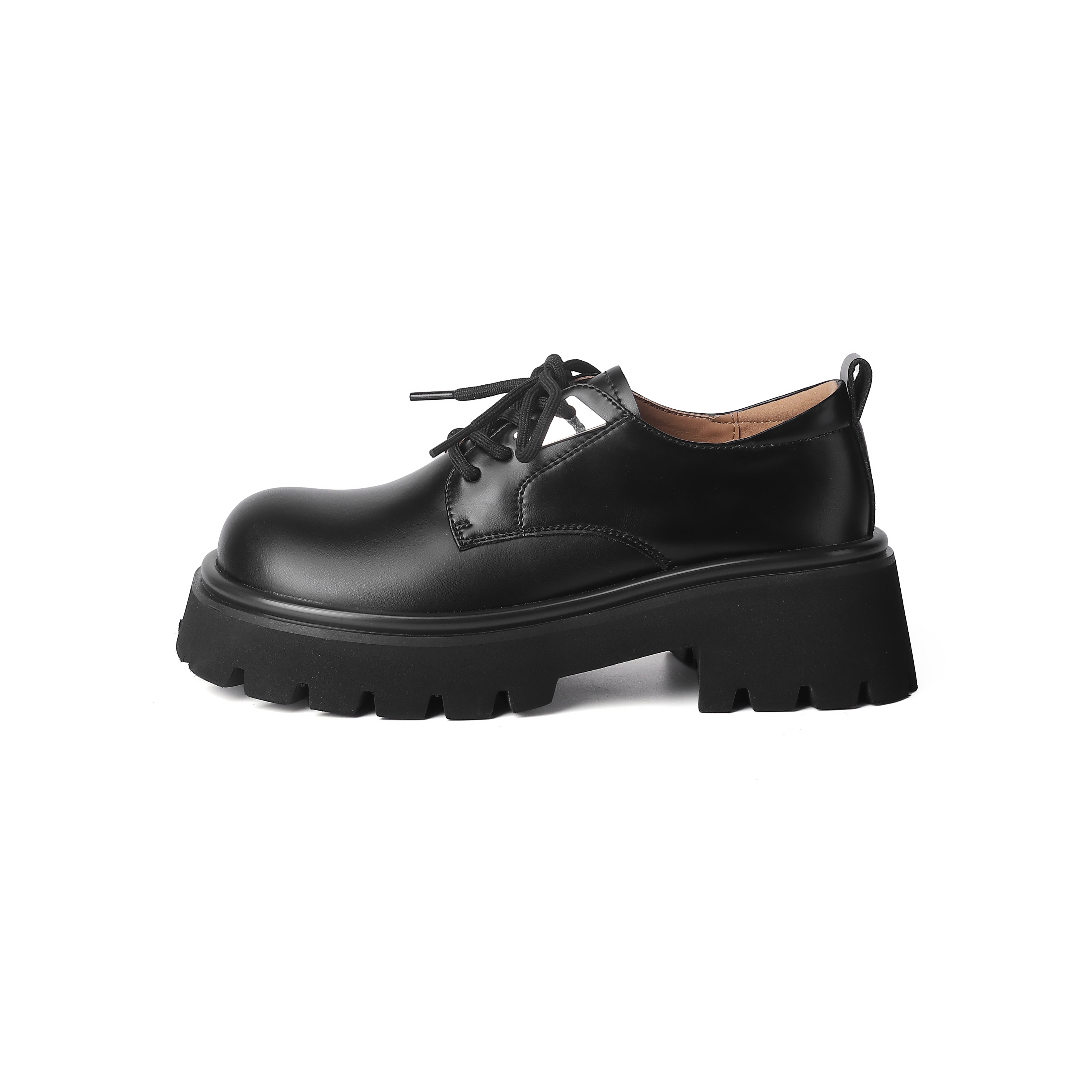 Лоферы 5,5 см женские MIS. DANNY, Black