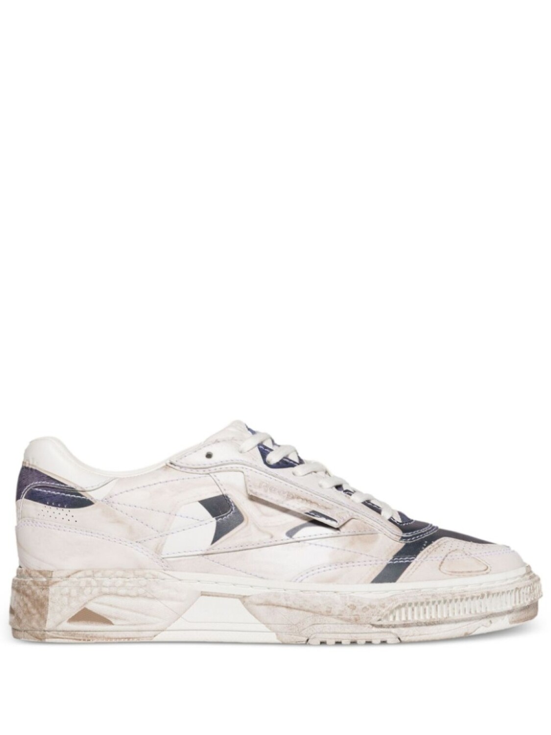 

Кроссовки Reebok Club C With Logo Patch, белый/серый
