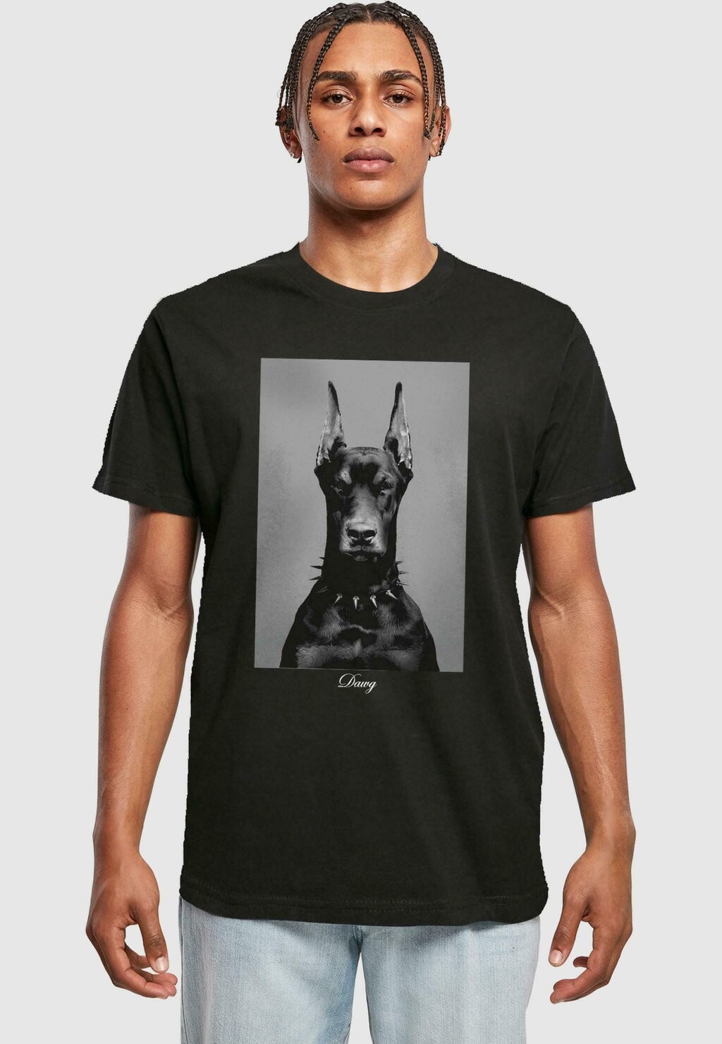 

Футболка с принтом DAWG TEE Mister Tee, цвет black