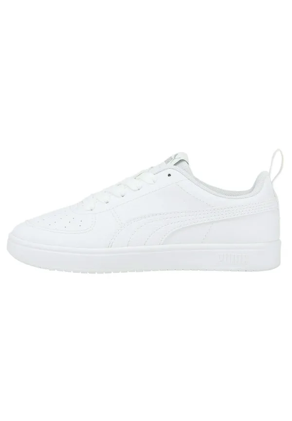 Низкие кроссовки рики Puma, White White Glacier Gray
