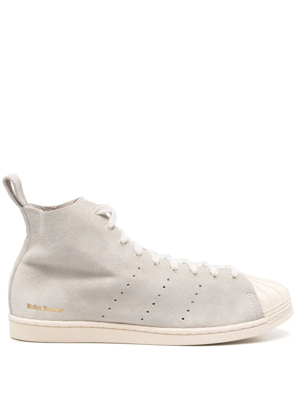 

Кеды Superstar Hi adidas, серый