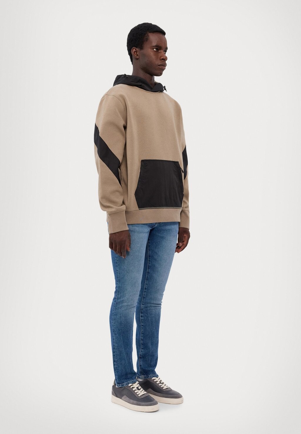 

Толстовка с капюшоном PURSUIT PONTE BLOCKED HOODIE rag & bone, песочный