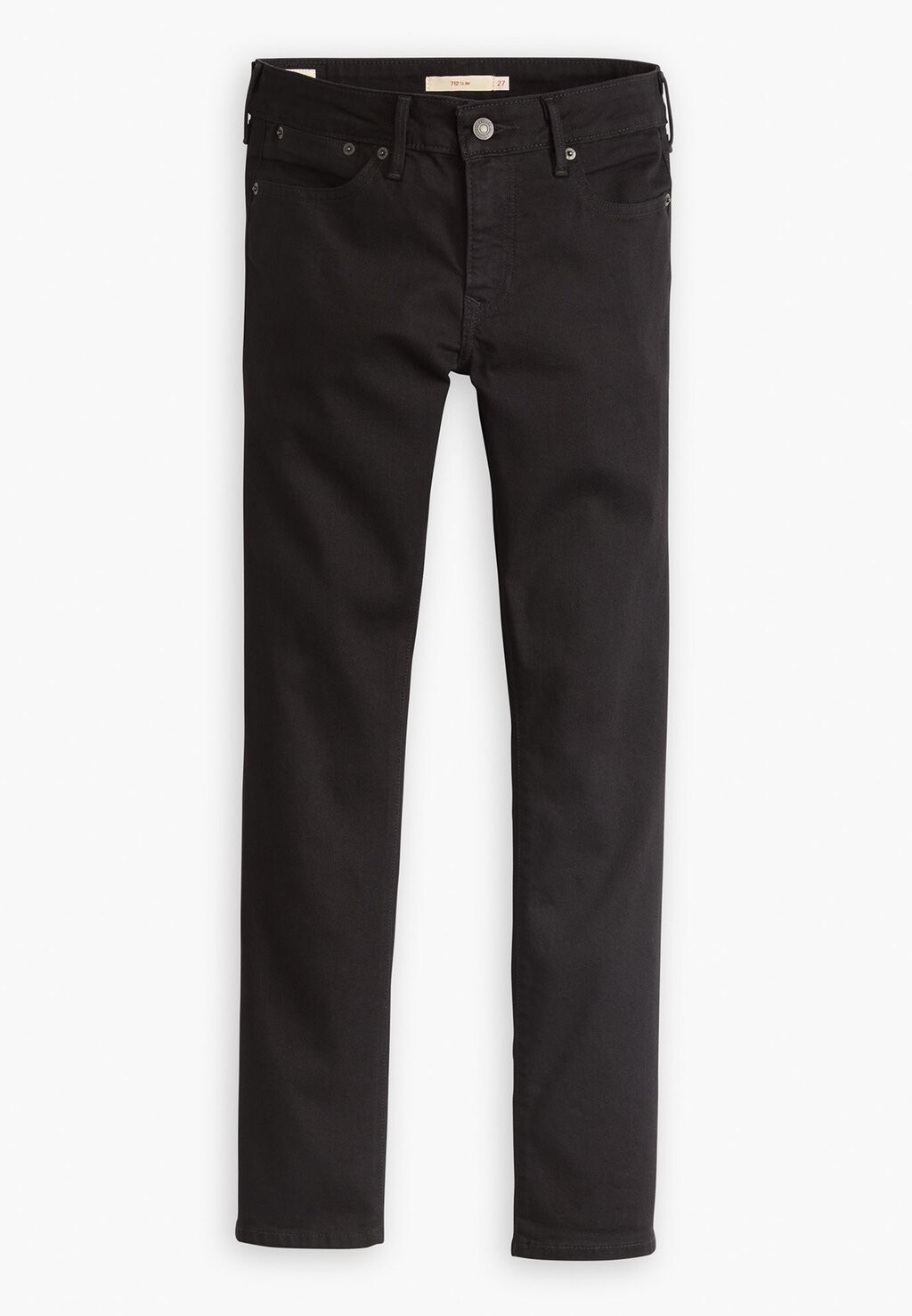 Джинсы узкого кроя 712™ SLIM WELT POCKET Levi's, черный деним — фото 3