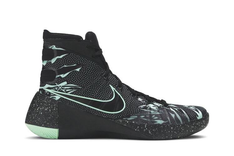 

Кроссовки Nike Hyperdunk 2015 Premium 'Green Glow', черный