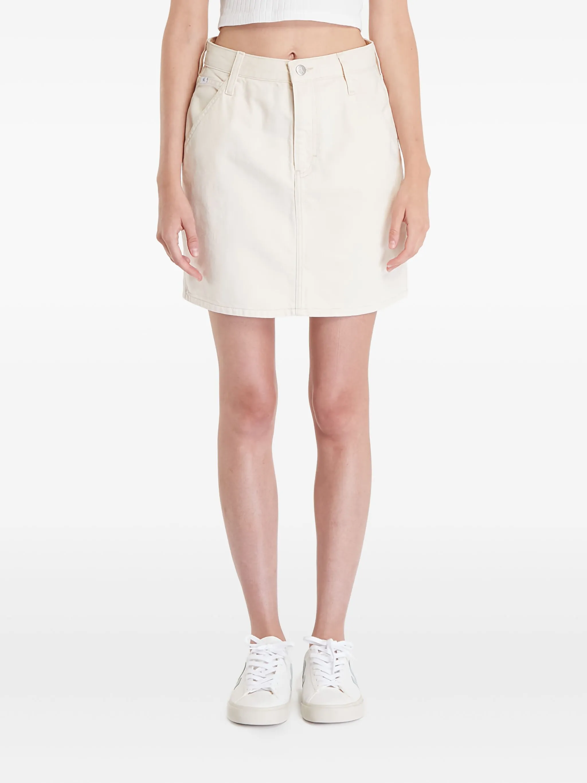 

Юбка с карманами Calvin Klein Jeans, белый