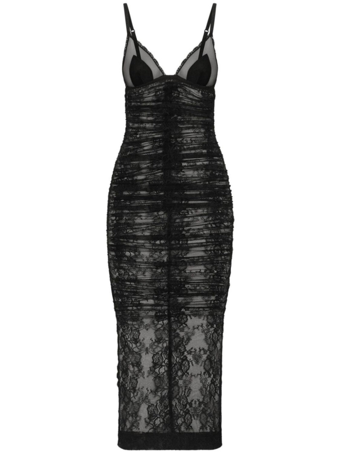 

Dolce & Gabbana кружевное платье, черный