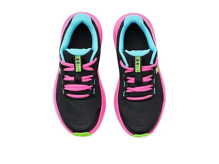 Кроссовки детские Surge 4 Under Armour Kids, Black/Fresco Blue/Hyper Green — фото 3