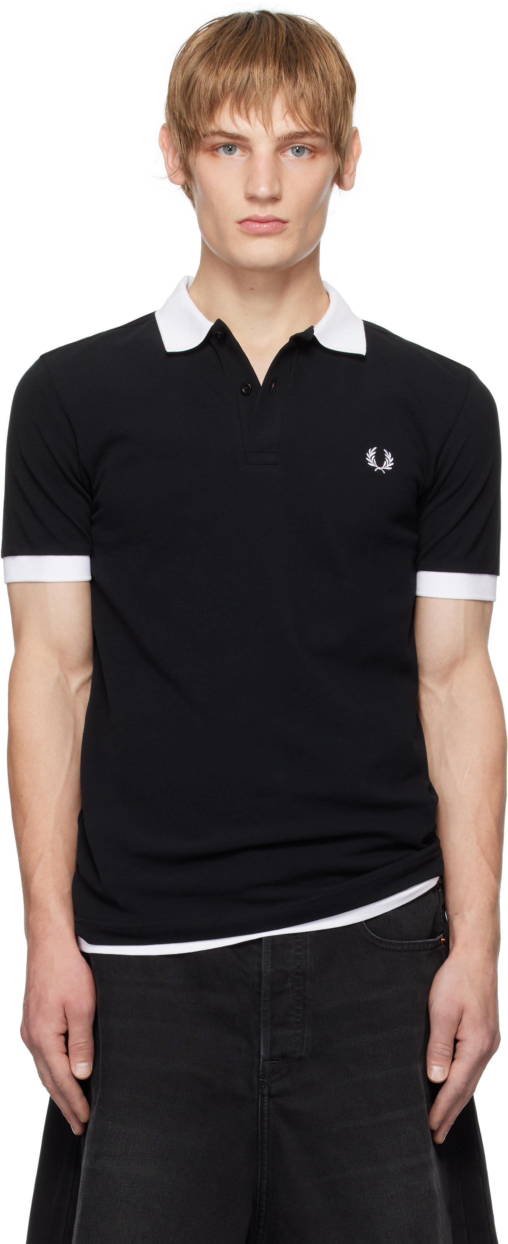 

Контрастное поло Fred Perry Edition mastermind JAPAN