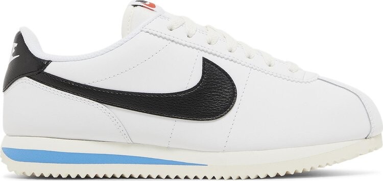Кроссовки Wmns Cortez 'White Black Blue', белый