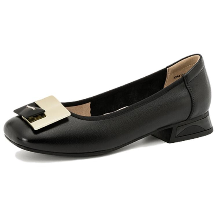 Туфли женские повседневные Women's Casual Shoes Women's Black Aokang