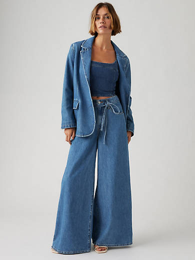 

Женские джинсы XL Superwide Levi's, цвет Cause And Effect - Medium Wash
