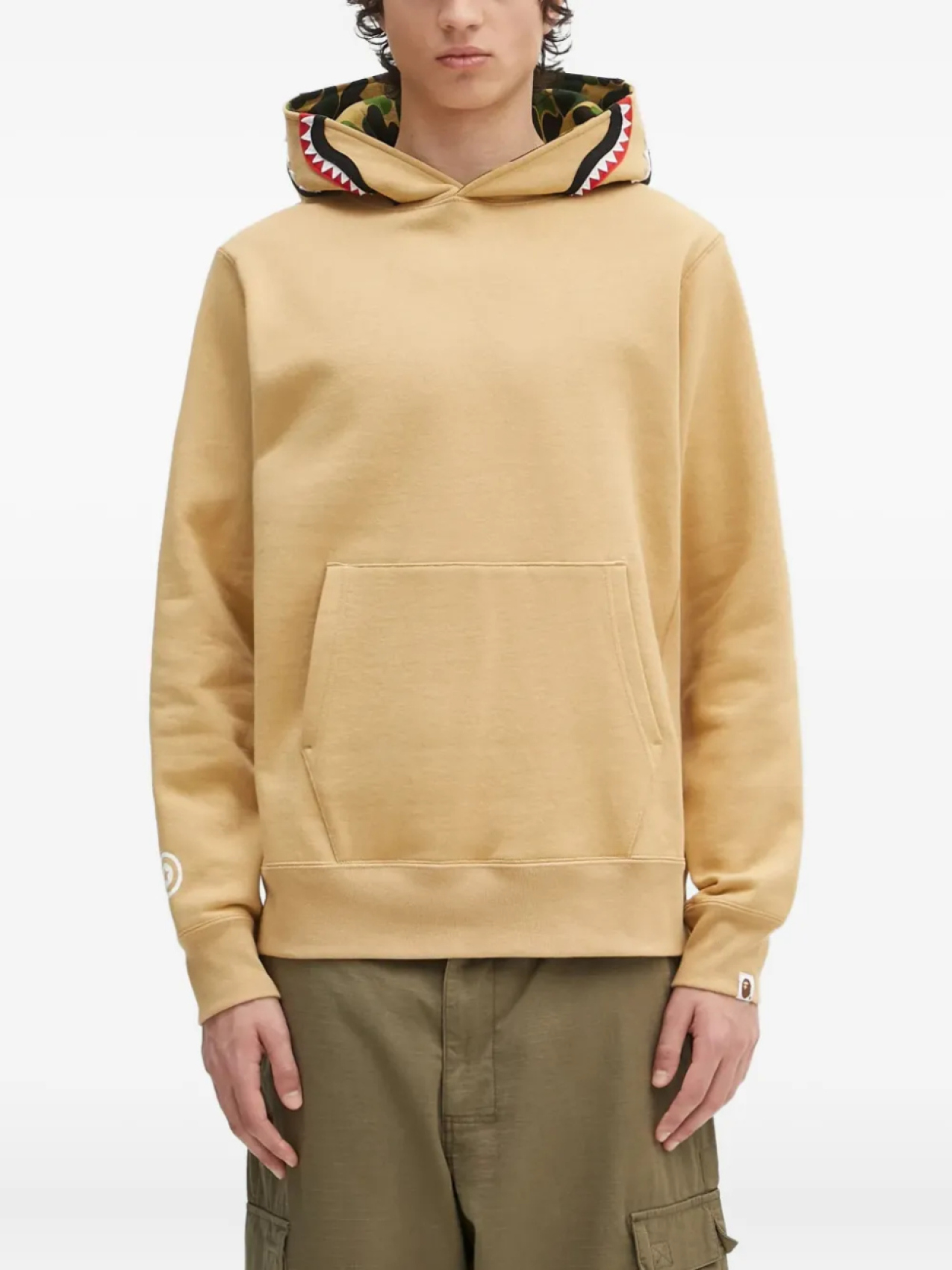 

Толстовка с капюшоном BATHING APE с изображением акулы A Bathing Ape, нейтральный