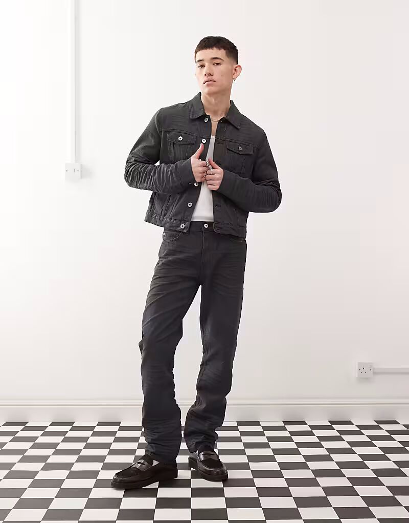 

Cheap Monday x Landon Barker Issue облегающие джинсы черного цвета с покрытием из жесткого денима