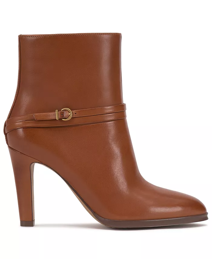 Женские ботильоны Sybilla на высоком каблуке Vince Camuto, коричневый — фото 2