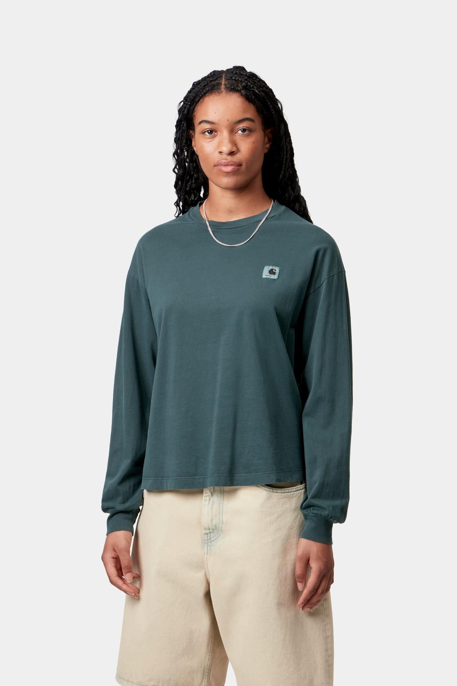 

Женский лонгслив Nelson Carhartt, синий