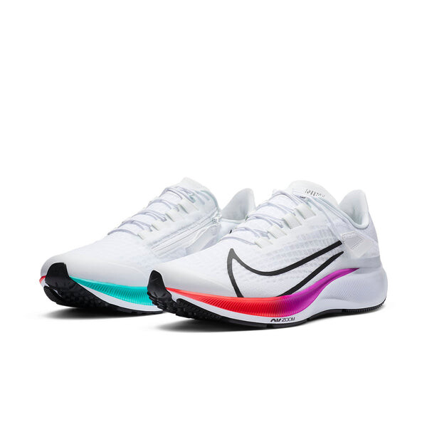 Кроссовки air zoom pegasus 37 flyease Nike, белый — фото 3