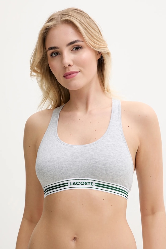 

Бюстгальтер Lacoste, серый