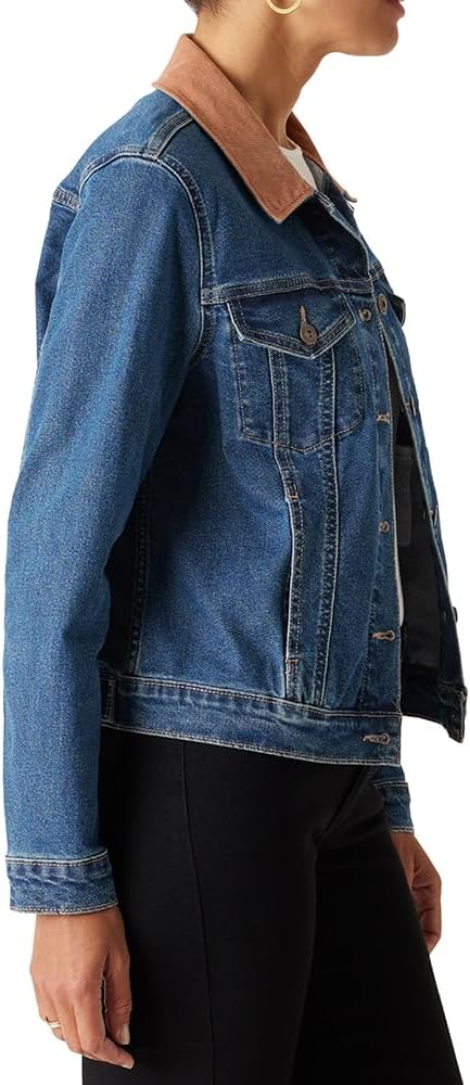 Levi Strauss Signature Женская оригинальная куртка Trucker из стрейч-денима, (New) Jolene Top — фото 3