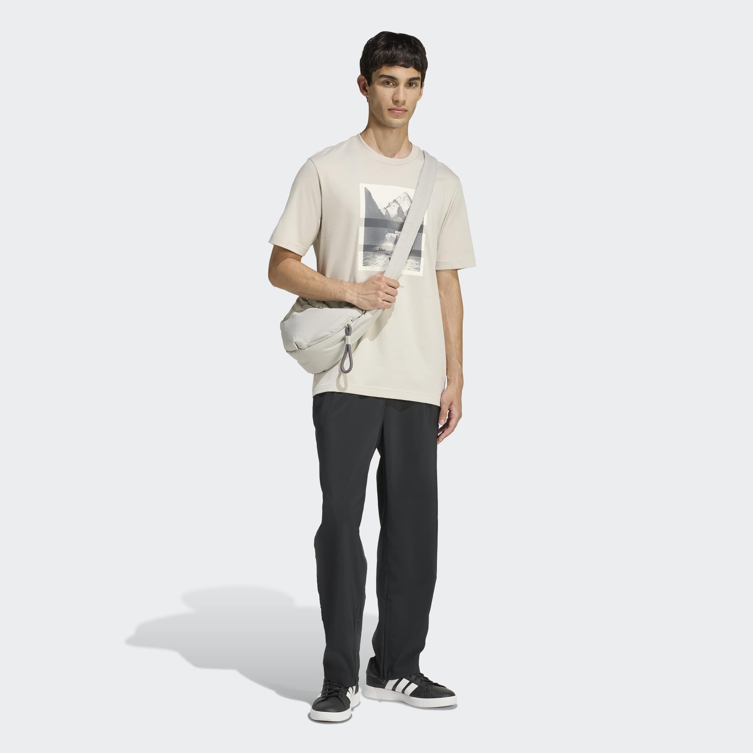 Adidas Sportswear Футболка в цвете Nude — фото 4