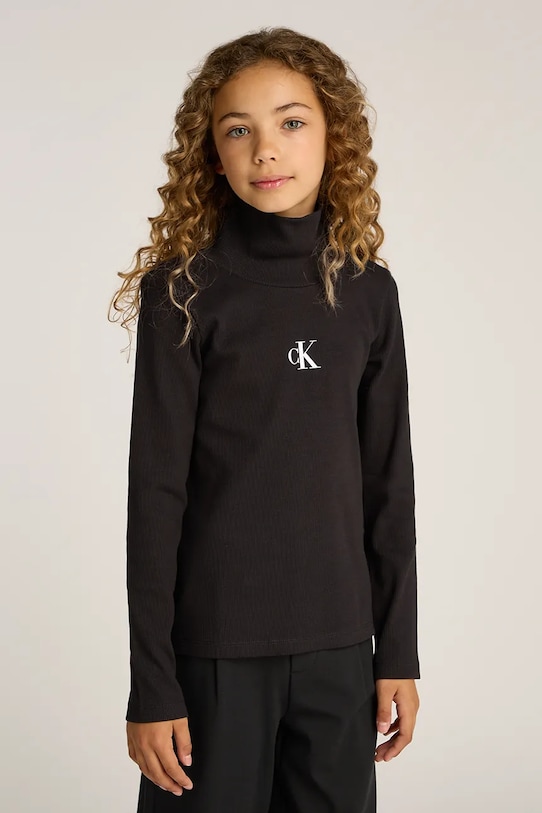 

Детская водолазка Calvin Klein Jeans, черный