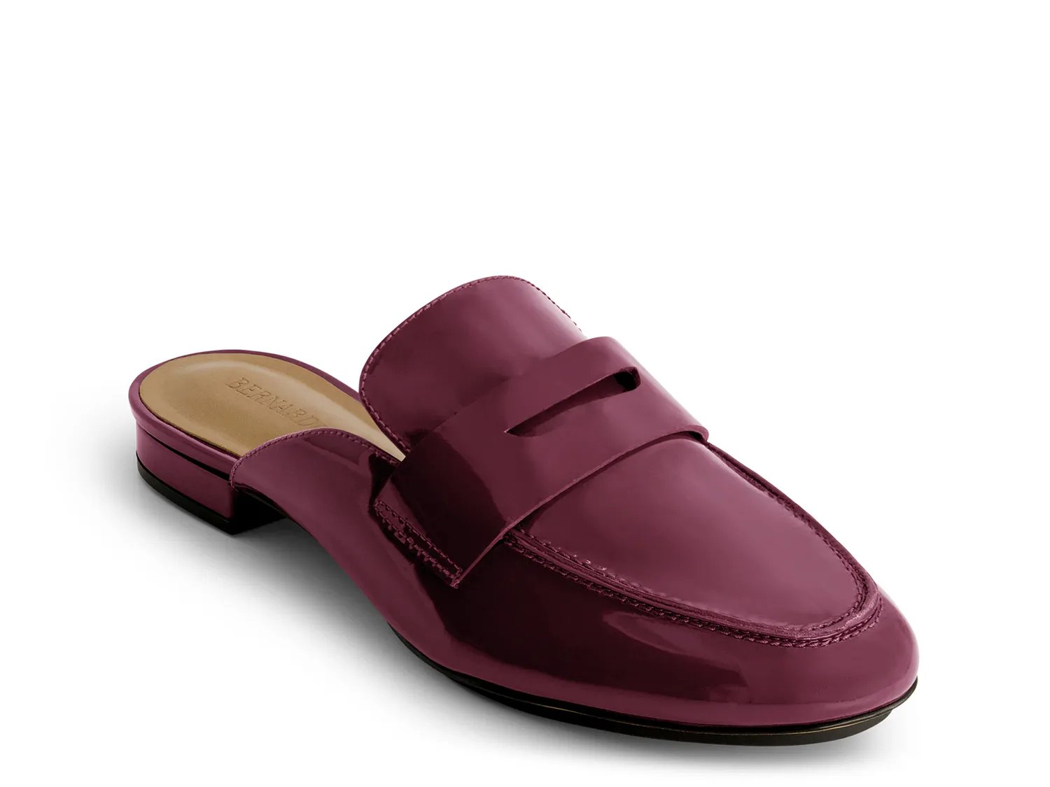 Балетки Bernardo Balda Mule, Red Patent Leather