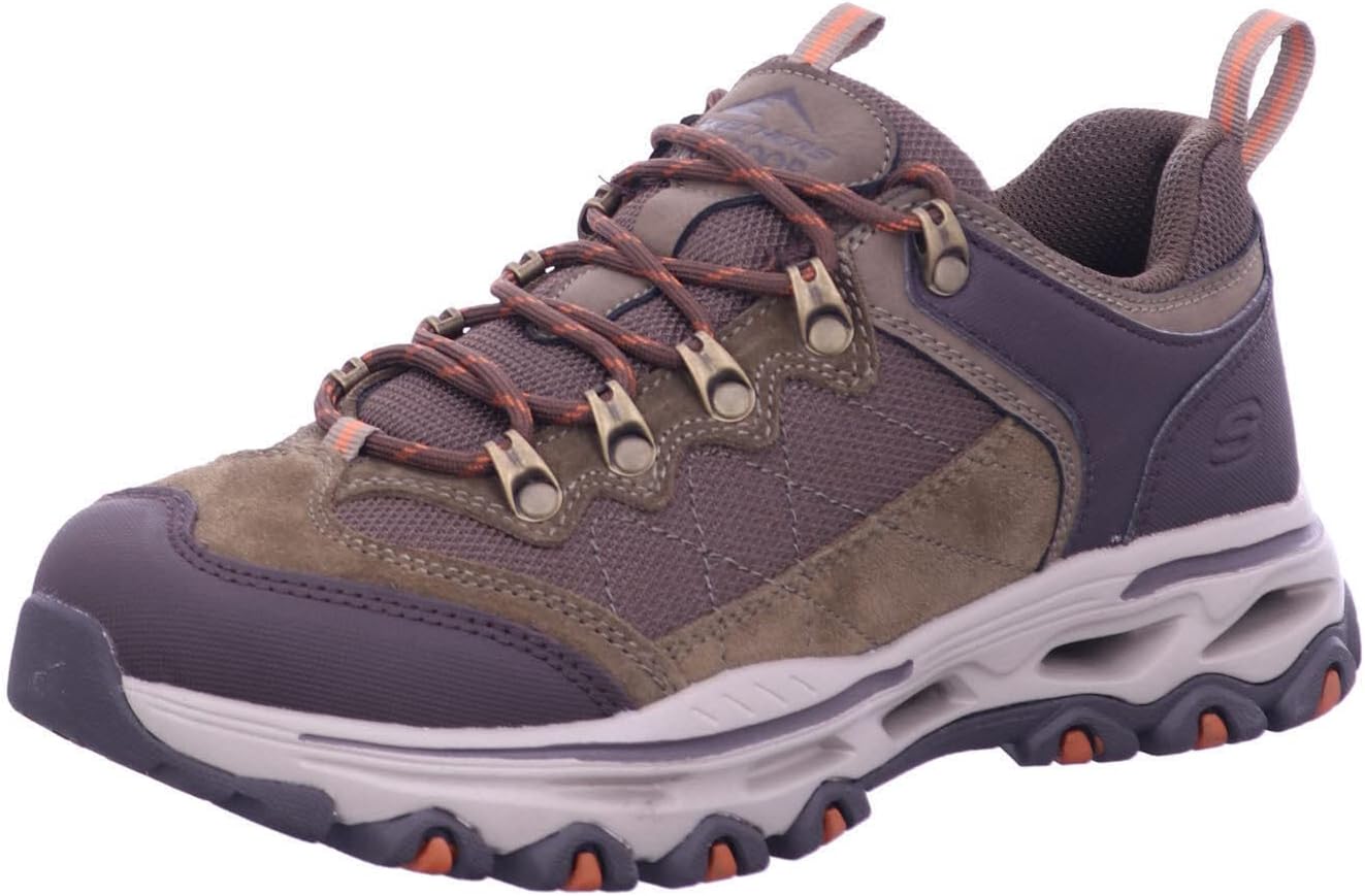 

Мужские кроссовки Skechers Catapult - низкие шнуровки Valard с двойным носком, Brn