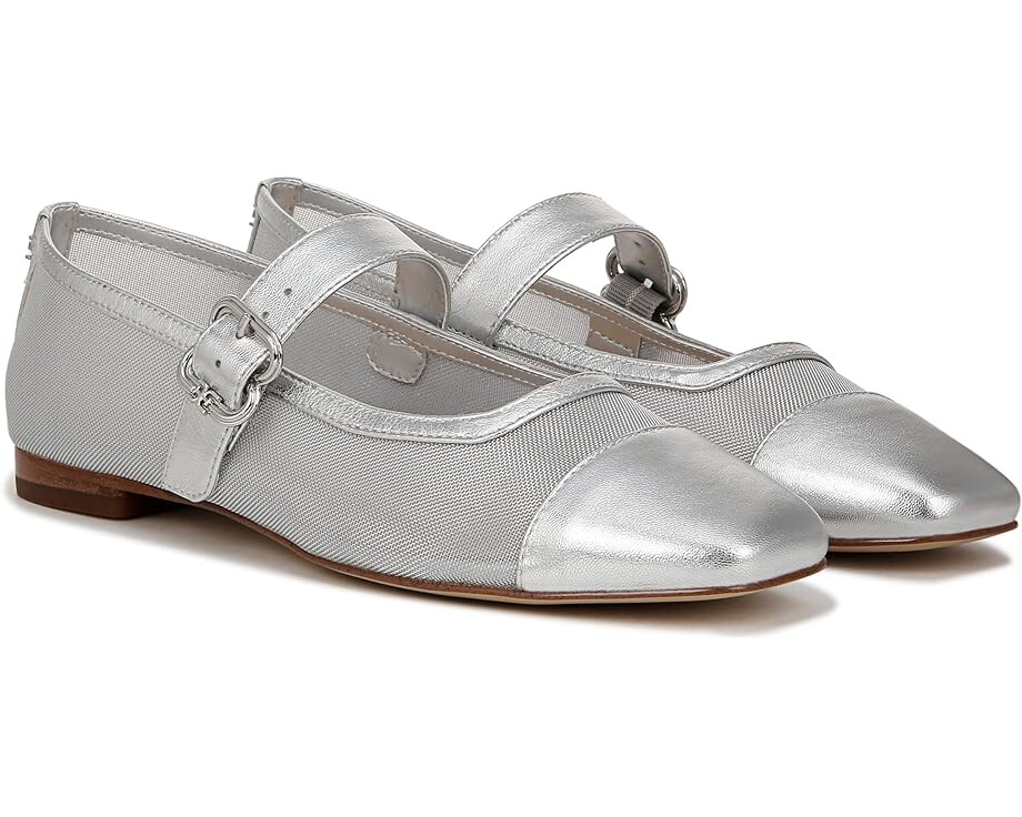 

Туфли на плоской подошве Sam Edelman Miranda, цвет Soft Silver