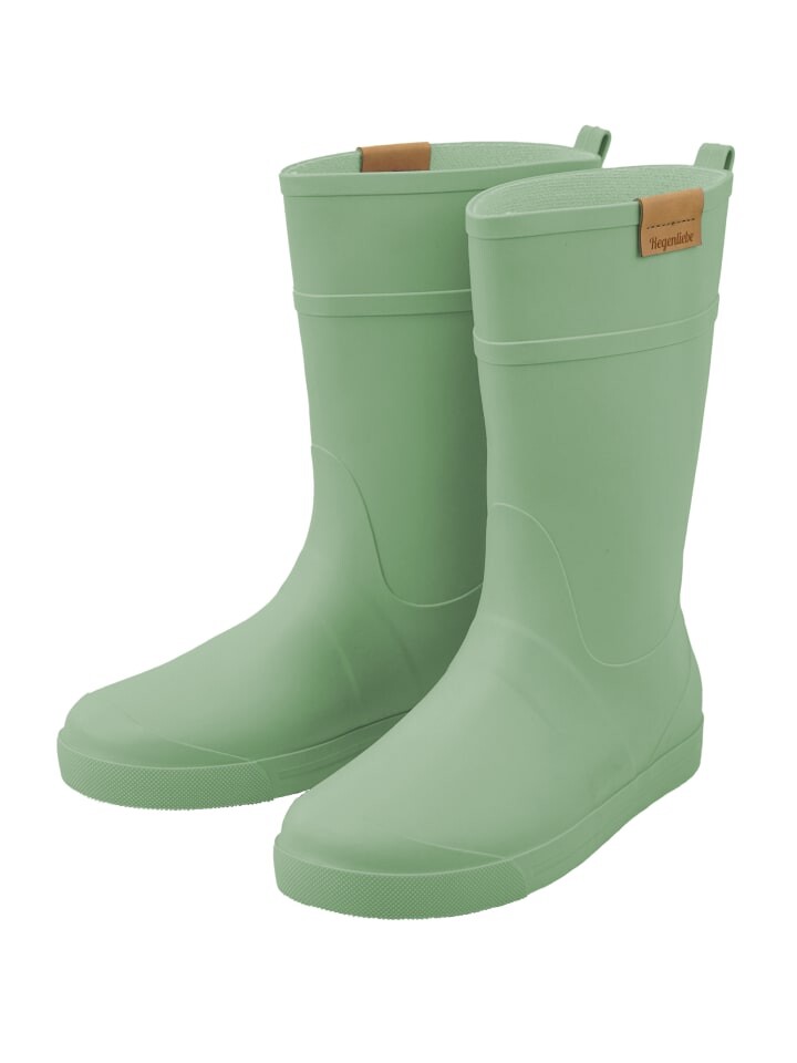 Резиновые сапоги Regenliebe Gummistiefel Summer Rain, светло-зеленый