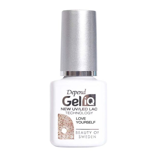 

Гель-Лак для ногтей Gel iq uv/led Depend, цвет love yourself, 5 мл