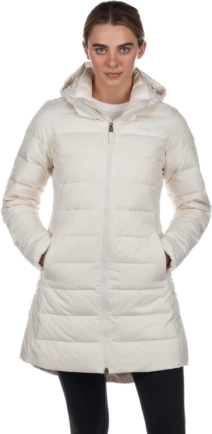 

The North Face Женская удлиненная парка Minoqua с расклешенным низом, Gardenia White
