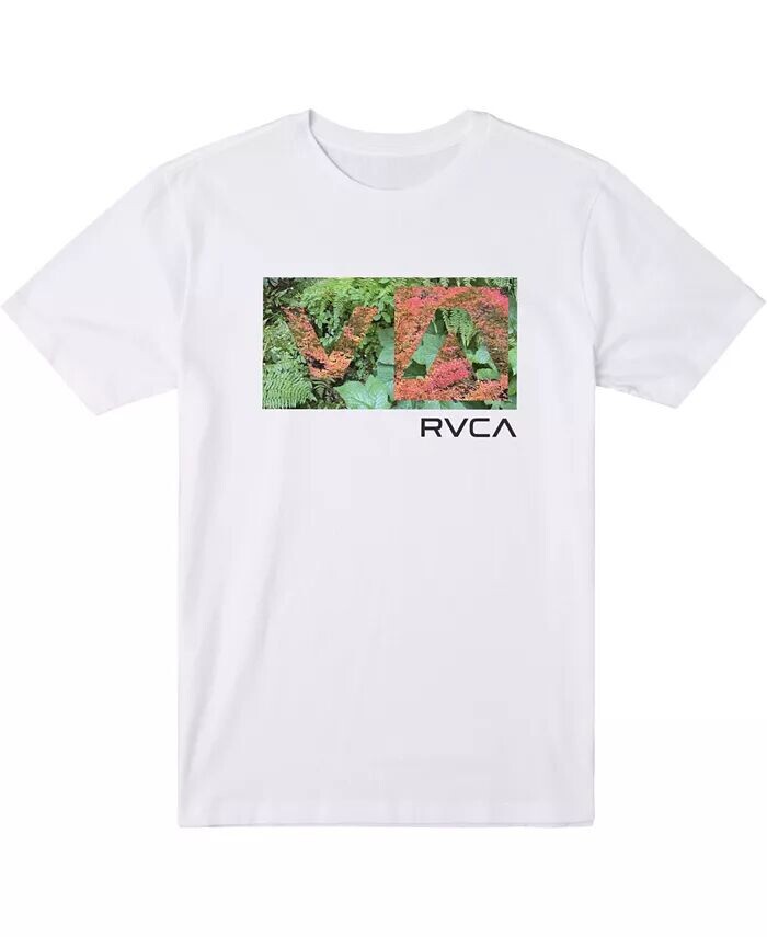 

Мужская футболка Balance Box с коротким рукавом RVCA, белый