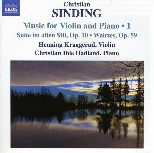

CD диск Sinding / Kraggerud / Hadland: Music for Violin & Piano 1