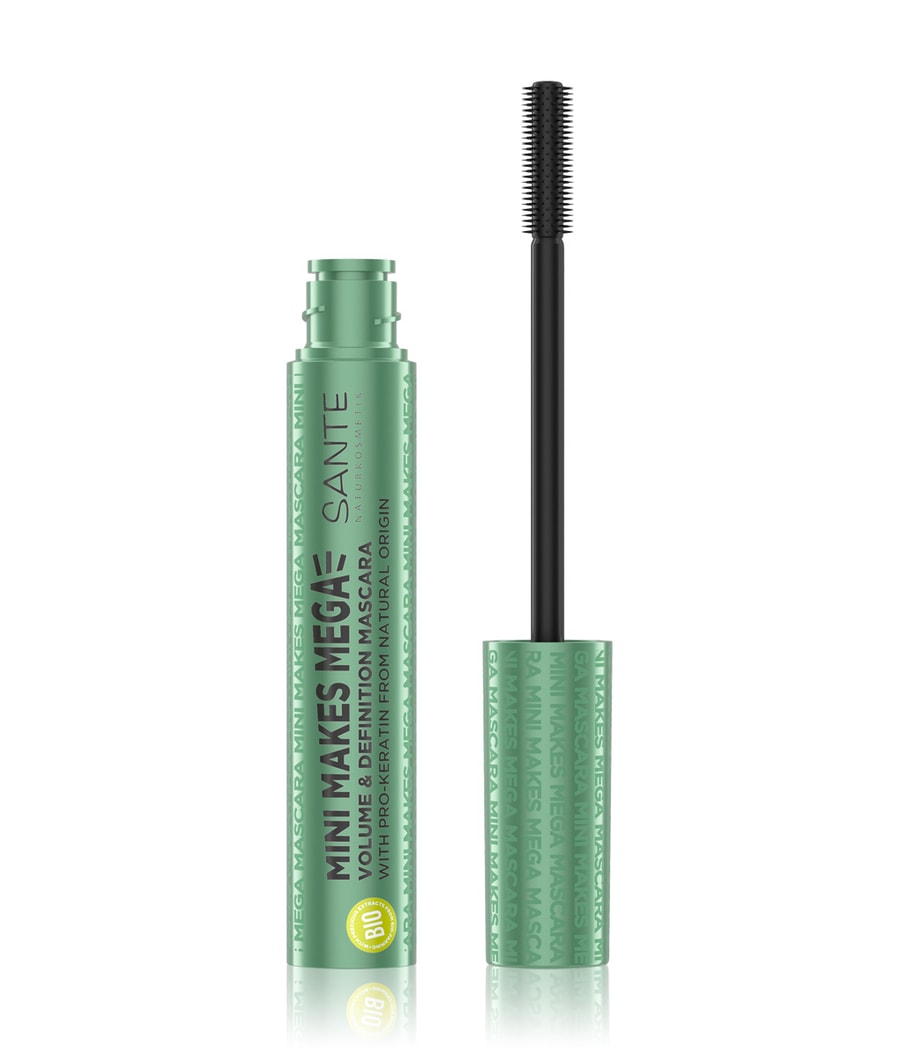 

Тушь для ресниц Sante Mini Makes Mega, Nr. 02 - black, 8 ml