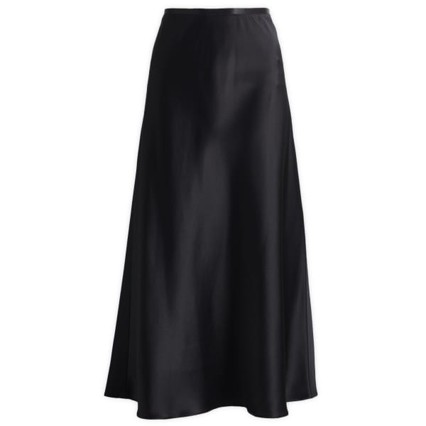 

Юбка миди из шелка Carnet Max Mara, черный