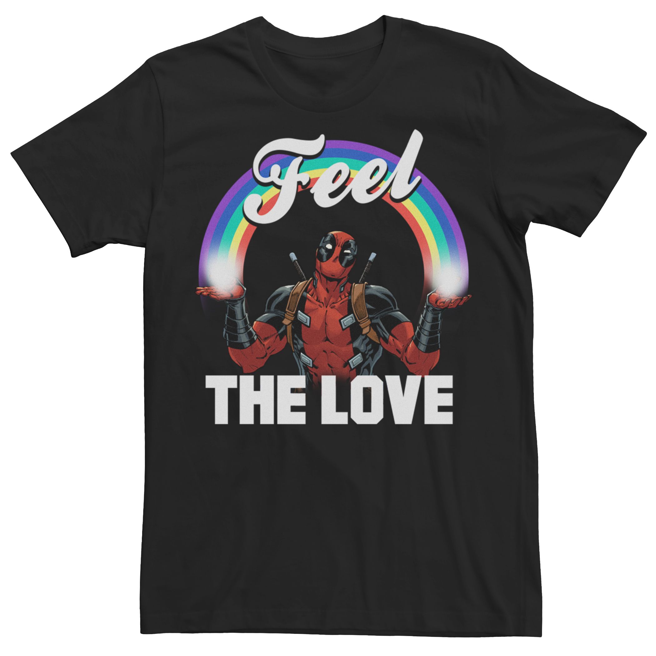 

Мужская футболка Marvel Comics Deadpool Feel the Love Licensed Character