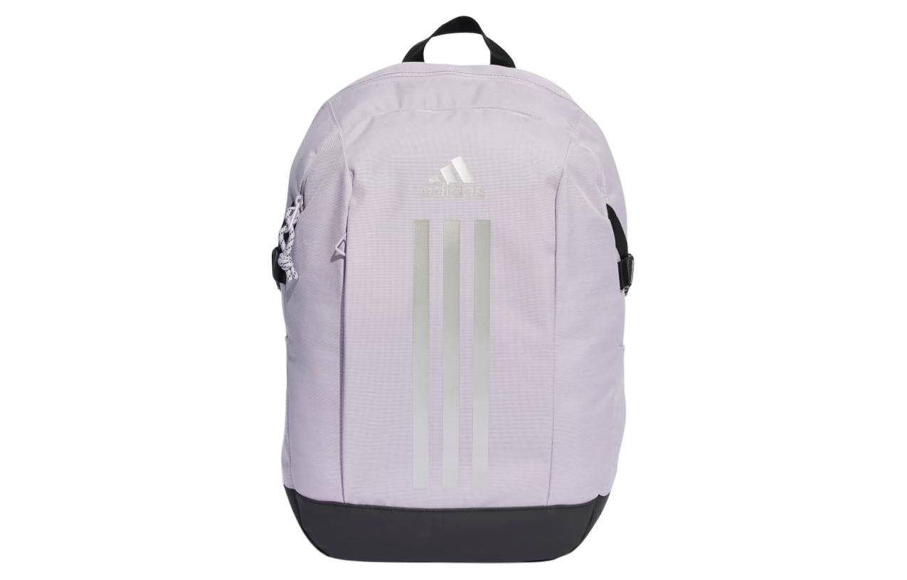 

Adidas Переработанный полиэстеровый рюкзак унисекс черный и металлический серебристый, Black & Metallic Silver