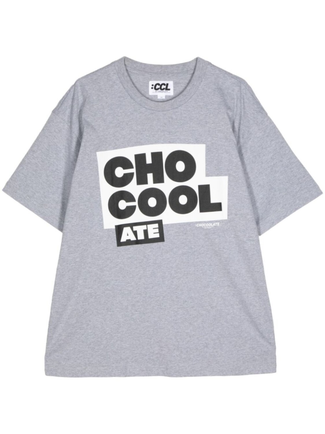 

CHOCOOLATE футболка с логотипом, серый