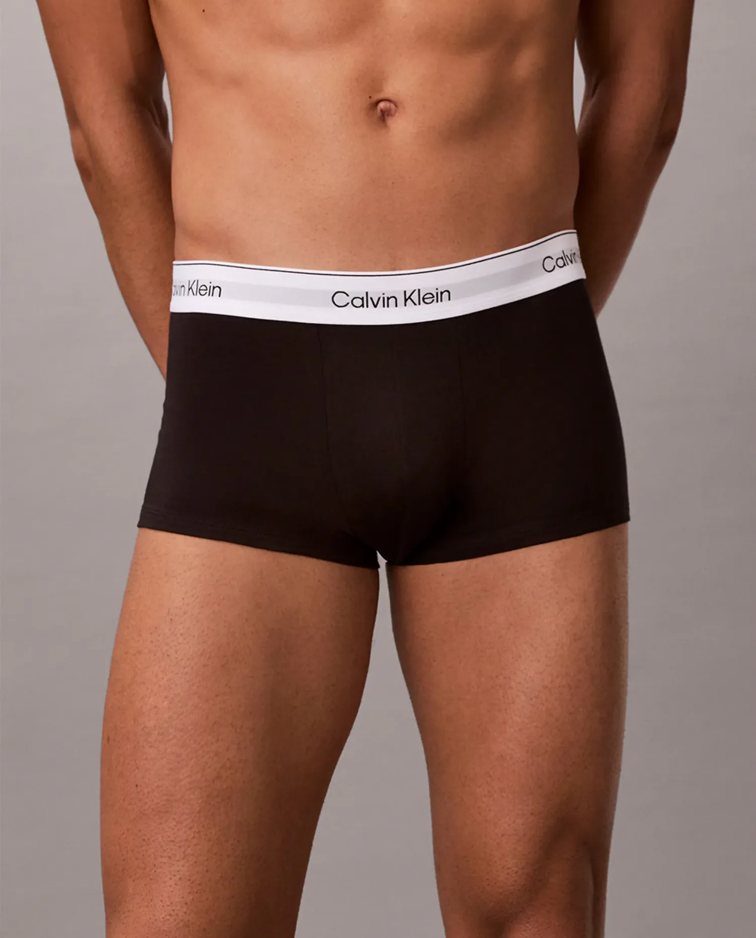 Набор из 3 боксеров с низкой посадкой - Icon Cotton Stretch Calvin Klein, мультиколор — фото 3