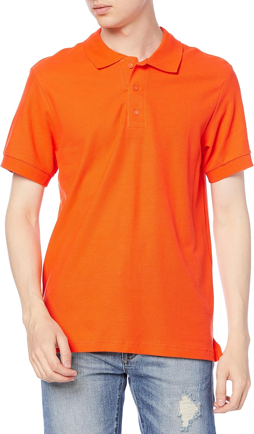 

Футболка-поло Gildan 6800 Premium Cotton Pique, оранжевый