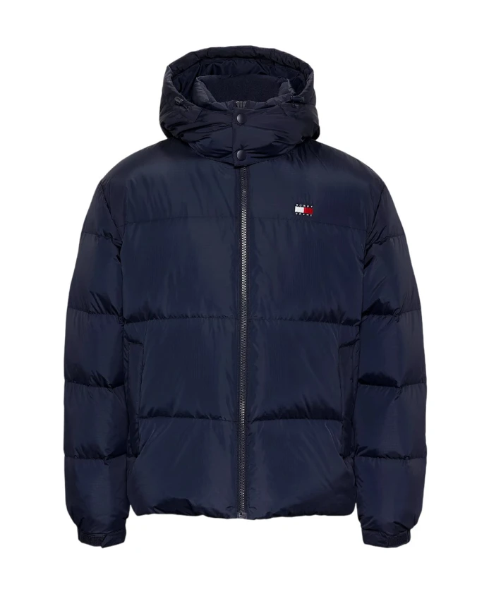 

Пуховик с капюшоном Tommy Hilfiger, синий